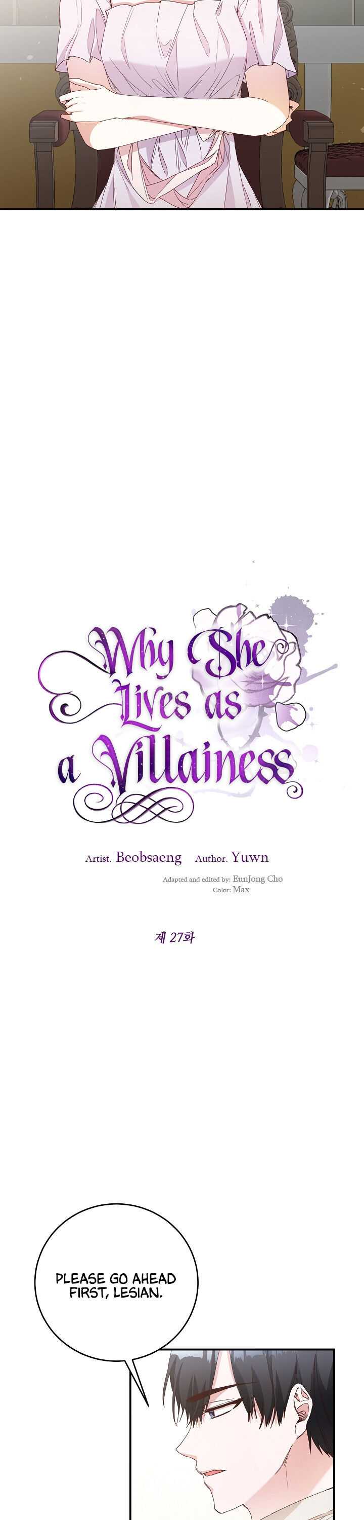 Why She Lives as a Villainess Chapter 27 2